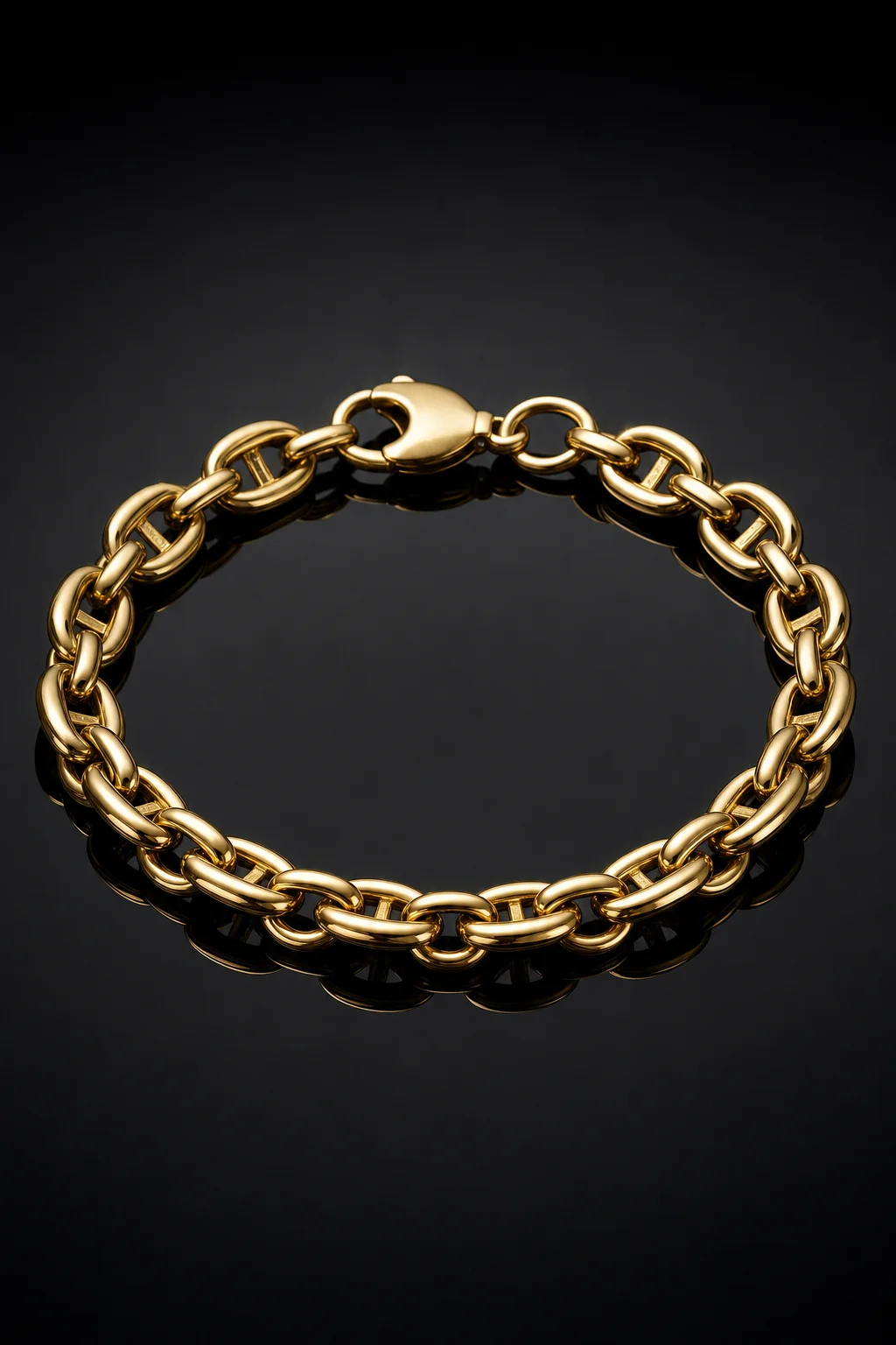 Bracciale Maglia Marina — Oro giallo 750‰