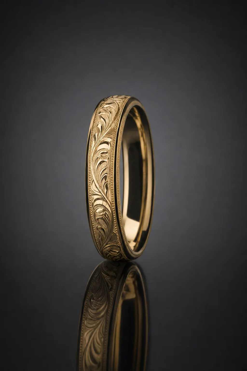 Fede Sarda Incisa a Mano — Oro giallo 750‰